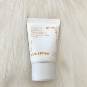 4/$30 Bundle☀️InnisFree Daily UV Defense SPF36 Sunscreen Mini .33 fl.oz NEW